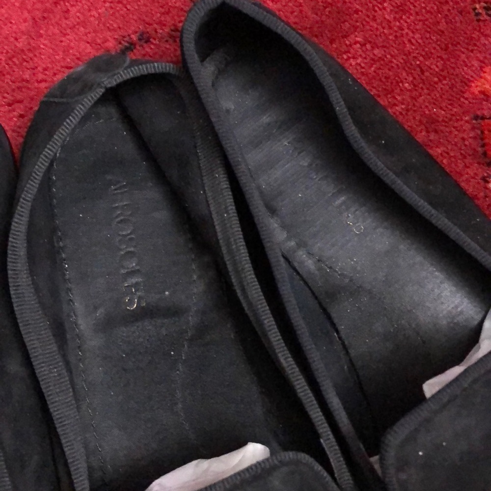 AEROSOLES FLATS SUZE 8 1/2 and 9 GOLD LOGO - Picture 3 of 4